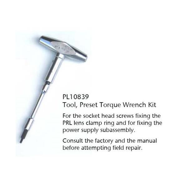 PL10839 Point Lighting Corporation  PL10839 Preset Torque Wrench Kit Tool for fixing socket head screws on PRL